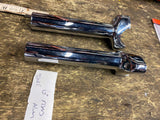 OEM Harley 6" Chrome Handlebar Risers Sportster Dyna FXR Softail chopper Motorcy