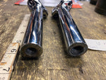 OEM Harley 6" Chrome Handlebar Risers Sportster Dyna FXR Softail chopper Motorcy