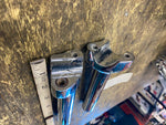 OEM Harley 6" Chrome Handlebar Risers Sportster Dyna FXR Softail chopper Motorcy