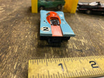 Vtg Aurora TJet Ford Gt40 Gulf Research Slot Car 1960's Cigar Box Minty!