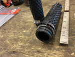 Custom Engraved Handlebar Grips Harley TBW Touring Street Road Glide FLH Ultra