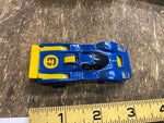 Vtg Aurora AFX FERRARI 512M Flametrower Blue Slot Car1960's Cigar Box Minty!