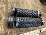 Custom Engraved Handlebar Grips Harley TBW Touring Street Road Glide FLH Ultra