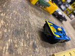 Vtg Aurora AFX FERRARI 512M Flametrower Blue Slot Car1960's Cigar Box Minty!