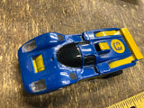 Vtg Aurora AFX FERRARI 512M Flametrower Blue Slot Car1960's Cigar Box Minty!