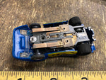 Vtg Aurora AFX FERRARI 512M Flametrower Blue Slot Car1960's Cigar Box Minty!