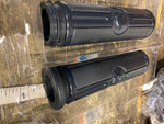 Willie G Skull Hand Grips Black Harley TBW Touring Street Road Glide FLH Ultra