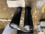 Willie G Skull Hand Grips Black Harley TBW Touring Street Road Glide FLH Ultra