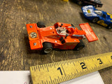 Aurora AFX G Plus Indy Special #14 Foyt/Gilmore Orange HO Slot Car