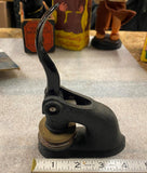 Jolar Armory antiques new Kensington Pa Cast Stamper Seal Hand Press 1968 Notary