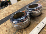 Billet front Fork Covers Harley 41mm softail wide glide FXST Trim Boot