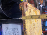 1/4" Thick Metal Advertising Sign Plate Wellman Seaver Crane Antique Tag 41x17 !