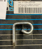 1980-1986 Harley 5 Speed Big Twin Chrome Clutch Cable Support FXR FLT Tour Glide