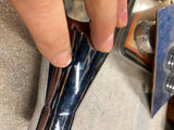 1 1/2 Chrome Handlebar Risers Harley custom chopper Softail dyna Sportster 4"