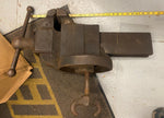 Vtg Meadville Vise Co 6" Jaws Heavy Duty Metal Worker Black Smith 1890's Tools!