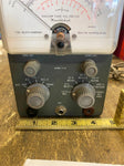 Vtg Heathkit Tube Voltmeter V-7a FS=200 Radio TV Electronics Tester Repair Tool
