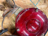 Vtg Turn Signals Tractor Trailer Semi Truck FM335 RED AMBER Pr Signal Stat Yanke