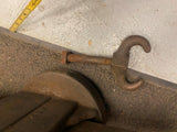 Vtg Meadville Vise Co 6" Jaws Heavy Duty Metal Worker Black Smith 1890's Tools!