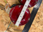 Vtg Turn Signals Tractor Trailer Semi Truck FM335 RED AMBER Pr Signal Stat Yanke