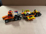 LEGO Island Xtreme Stunts Semi Truck Only Parts Incomplete toy