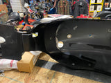 OEM Factory White Blue Rear fender Harley Sportster Custom 04^ 883 1200 Nice!