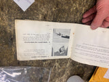 Vtg 1960's Bridgestone 60 Sport Motorcycle Owners manual Orig!