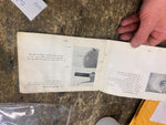 Vtg 1960's Bridgestone 60 Sport Motorcycle Owners manual Orig!