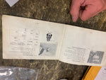 Vtg 1960's Bridgestone 60 Sport Motorcycle Owners manual Orig!
