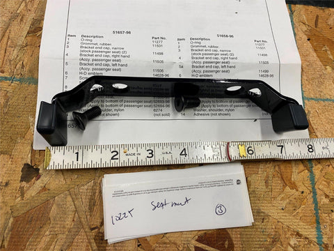 OEM Passenger seat Reinforcement Mount Heritage Softail Fatboy Springer FLST Pad