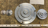 Custom Derby cover Timer Points Caliper inserts Harley Shovelhead Softail Choppe