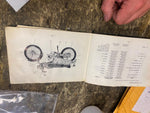 Vtg 1960's Bridgestone 60 Sport Motorcycle Owners manual Orig!