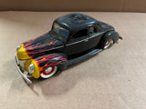 Vintage 1997 RACING CHAMPIONS ‘40 Diecast Red Flame Black Ford Car #20