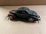 Vintage 1997 RACING CHAMPIONS ‘40 Diecast Red Flame Black Ford Car #20