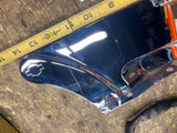 NOS Harley 1999-2000 FXR Debris Deflector Lower Belt Guard chrome OEM 60485-99A