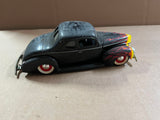 Vintage 1997 RACING CHAMPIONS ‘40 Diecast Red Flame Black Ford Car #20
