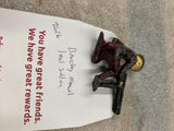 Barclay Manoil WW1 Type Cast US Doughboy Machine Gunner Soldier Lead Antique toy