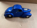 1998 Racing Champions Hot Rod Magazine ‘41 Willys Blue Car Model 1:24 Scale