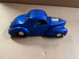 1998 Racing Champions Hot Rod Magazine ‘41 Willys Blue Car Model 1:24 Scale