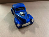 1998 Racing Champions Hot Rod Magazine ‘41 Willys Blue Car Model 1:24 Scale