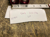 Vtg EArls Hose Clamp Covers Harley Hot Rod Racing Red Fuel Oil LIne Braided Lot!