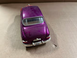 VTG 1990s ERTL? 1949 Mercury Sled Coupe 1/24 Scale Purple With Flames
