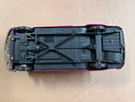VTG 1990s ERTL? 1949 Mercury Sled Coupe 1/24 Scale Purple With Flames