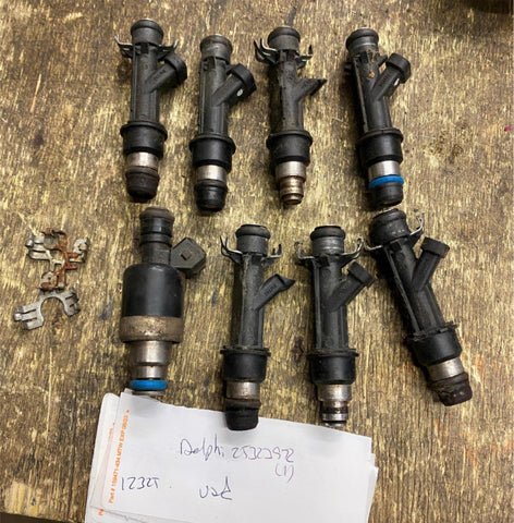 Lot OEM Delphi Fuel Injectors 25322180 Buick Chevy Olds Pontiac 6 Cyl 2000^ used