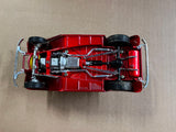 1998 6.5" L Racing Champions “32 Ford Coupe” Red With Flames HOTROD