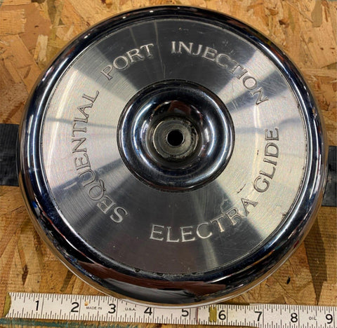 OEM Sequential Port Injection Electra glide Logo Air Cleaner Cover FLH 29333-99
