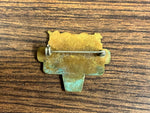 Vintage 1969 Made in USA American Legion 100 Percent Post Commander Lapel Pin
