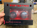 Deep-Dish Bezels Smoke Lens Bullet Turn Signals Harley Sportster Dyna Touring FL