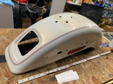 OEM Factory Pearl White Rear fender Harley Softail Deuce FXSTD Nice!