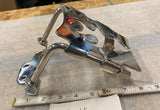 Stainless Flame Cut Luggage Rack Harley Sportster 1986-03 Cobra Kuryakyn custom