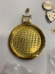 14K Gold jean louis roehrich pocket watch Vtg 17 jewel 21 grams Antique Swiss